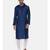 Blue Koul Linen Silk Kurta