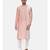 Pink Ivory Embroidered Silk Kurta