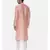 Pink Ivory Embroidered Silk Kurta