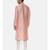 Pink Ivory Embroidered Silk Kurta