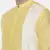 Yellow Ivory Embroidered Silk Kurta