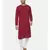 Red Cotton Kurta