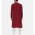 Red Cotton Kurta