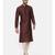 Classic Brown Silk Kurta