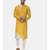 Yellow Silk Detail Kurta