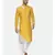 Yellow Silk Detail Kurta