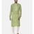 Green Embroiderd Linen Silk Kurta