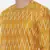 Silk Yellow Ikat Kurta