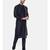 Blue Embroiderd Linen Silk Kurta