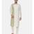 Green Ivory Wrap Around Silk Kurta