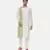 Green Ivory Wrap Around Silk Kurta