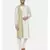 Green Ivory Wrap Around Silk Kurta