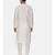 Green Ivory Wrap Around Silk Kurta