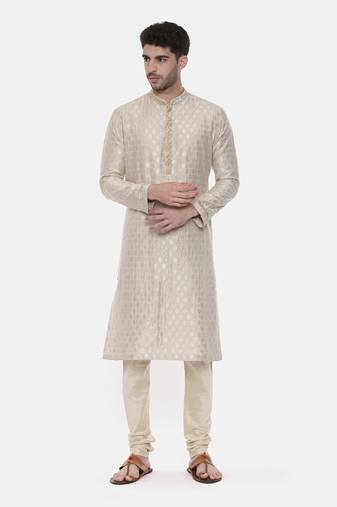 Banares Silk Brocade Kurta