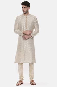 Banares Silk Brocade Kurta