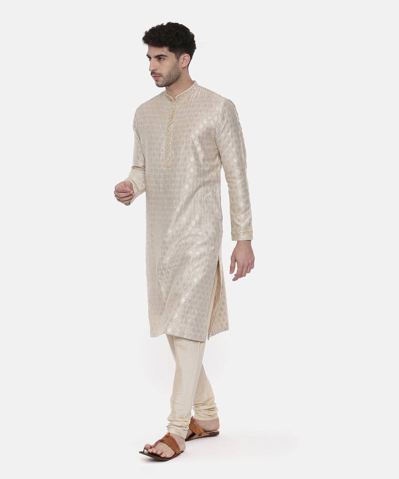 Banares Silk Brocade Kurta