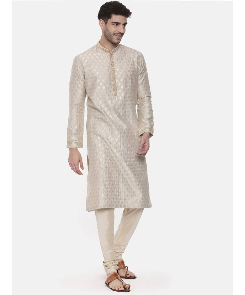 Banares Silk Brocade Kurta