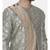 Banares Silk Brocade Green Kurta
