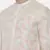 Pink Ivory floral Linen Shirt