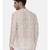 Pink Ivory floral Linen Shirt