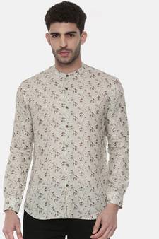 Pastel Green Linen Shirt