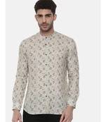 Pastel Green Linen Shirt