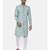 Sea Green Linen Printed Sherwani