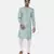 Sea Green Linen Printed Sherwani