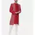 Silk Slub Embroired Red Sherwani