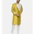 Classic Yellow Silk Slub Sherwani