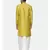 Classic Yellow Silk Slub Sherwani
