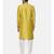 Classic Yellow Silk Slub Sherwani