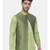 Green Open Silk Jacket