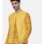 Yellow Open Silk Jacket
