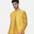 Yellow Open Silk Jacket