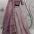 Careys Dusty pink thread with sequins embroidery art silk semi stitched wedding & Party lehenga