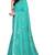 Light blue embroidered georgette saree with blouse