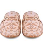 Crème Baroque solid 1 pair Loafers