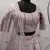 Careys Dusty pink thread with sequins embroidered silk semi stitched wedding lehenga