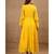 Yellow Chiffon Lehenga And Choli With Dupatta
