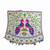 Divashin Handcrafted Shoulder Boho Sling Tote Bag for Women, Traditional Indian Peacock Design