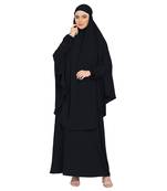 BT- Two Piece Jilbab combo in Black
