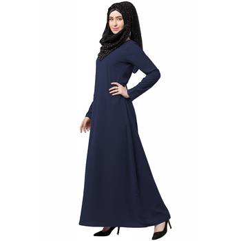 A-line inner abaya-Navy Blue 2