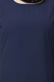 A-line inner abaya-Navy Blue