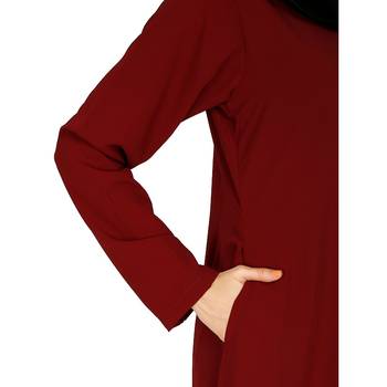 A-line inner abaya-Maroon 4