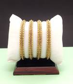 Brown bangles-and-bracelets