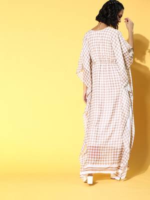 Pink printed georgette kurtas-and-kurtis 3