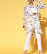 Multicolor printed georgette kurta sets