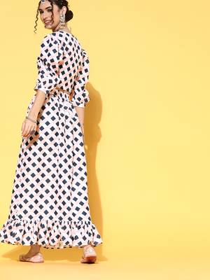 Multicolor printed art silk kurta sets 3