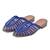 Woven Electric Blue Pointed Flats